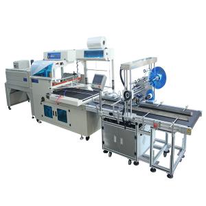 Labeling Equipment Automatic Stick Tag Heat Shrinking Wrapping Packing Machine