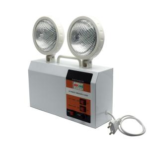 Outdoor LED Emergency Twin Spot Light White 3W 6500K 3 Hours Duration Time