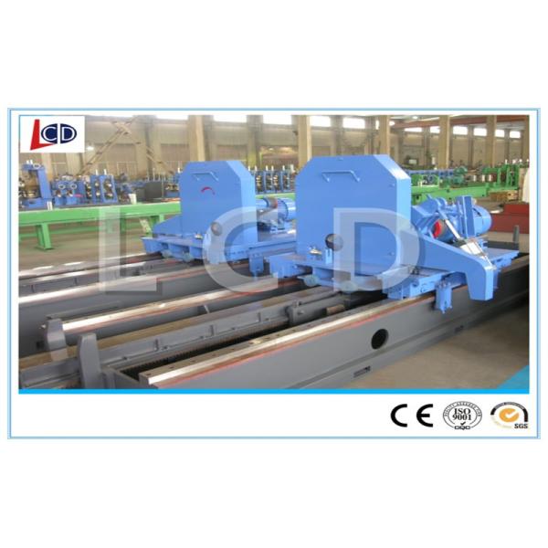 High Strength Steel Square Pipe Making Machine , Steel Pipe Manufacturing Machine SGS