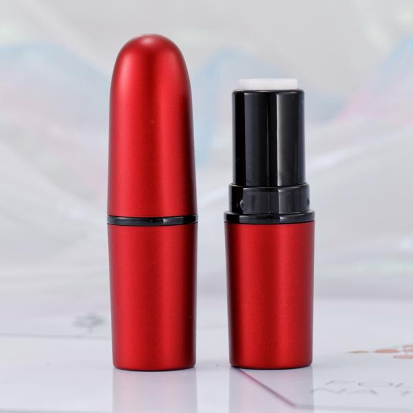 Multiple Color Round ABS Refillable Empty Lipstick Tube 3.5g