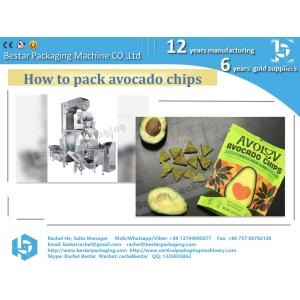 How to pack avocado chips, Bestar Doypack machine