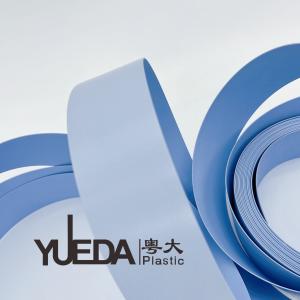 Blue Solid Color Bedroom / Kitchen Edge Banding For Furniture Custom Sizes