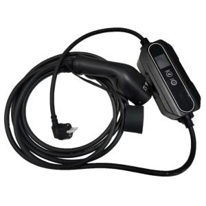10A 16A EVSE Level 2 Type 2 Portable EV Charger Adjustable With Schuko