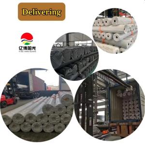 100% Virgin HDPE Geomembrane Liners 300micron to 1500micron for Fish Shrimp Pond