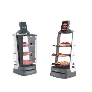 Service Robot China With Automatic Navigation For Food Delivery AI Robot