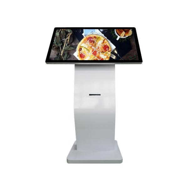 Quality 21.5'' Android Touch Screen Kiosk - Interactive Digital Signage Display with Built-in Printer, Floor Standing Commercial Player wholesale