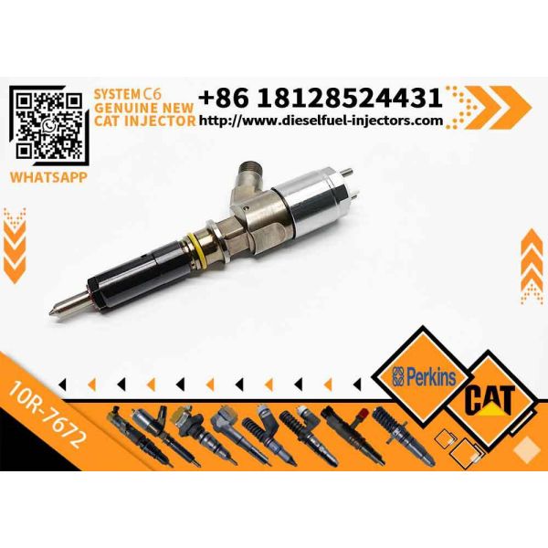 Quality New Condition Diesel Common Rail Fuel Injectors 2645A747 320-0680 10R-7672 CAT C4.4 C6.6 Engine Compatible wholesale