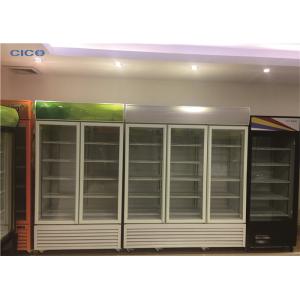 High Capacity Upright Display Refrigerator / Upright Showcase Cooler