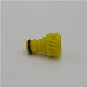 Colorful Garden Hose Tap Connector / 1/2" BSP Pvc Garden Hose Adapter
