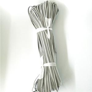 High Visibility Sew On Reflective Piping Hi Vis Polyester Silver Reflective