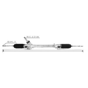 2019- Year TOYOTA EU Car Fitment Steering Rack for Toyota Yaris NCP150 NCP151