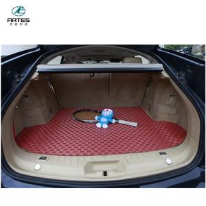 Cheap Customized Tailor Cargo Van Floor Mats , Multi Colors Automotive Trunk Carpet for sale