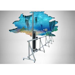 Industrial Inkjet Wall Printer 3D Vertical Wired Handle Control