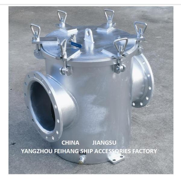 Dn250 Main Seawater Filter, Suction Coarse Water Filter Cb/T497-2012: Mainly Composed Of Connecting Pipe, Main Pipe