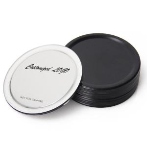 Factory Price Regular Metal Tinplate Wide Mouth Lid for Glass Mason Jar