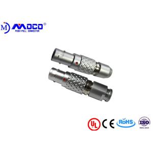 FGG 1B M12 4 pin male self locking push pull circular connector