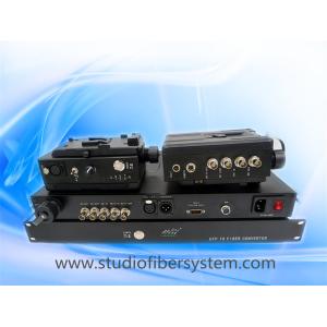 JVC CCU over fiber system with CONEC water-resistant RJ45 IP-67 connector for