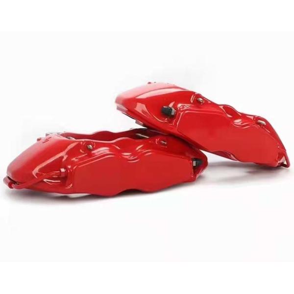 4 Pots Brake Caliper Kit 355*28mm Brake Disc For Golf