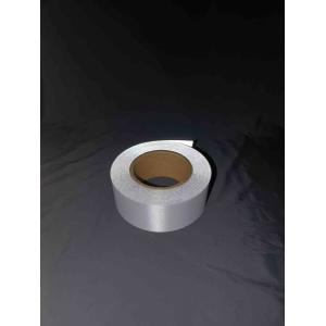 EN20471 High Visibility Custom Safety Silver Sew On Reflective Polyester Fabric