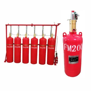 TUV Certified FM200 Gaseous Fire Suppression System With Automatic Electrical