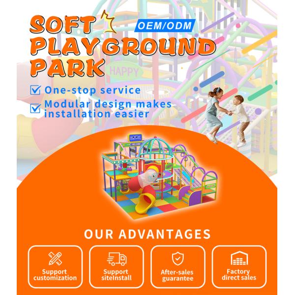 Toddler Plastic Jungle Playground for Kids Commercial Playground Equipment Indoor Soft Playground Park