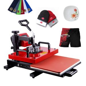15 in 1 Combo Multifunction Sublimation Desktop Iron Baseball Digital Swing Away