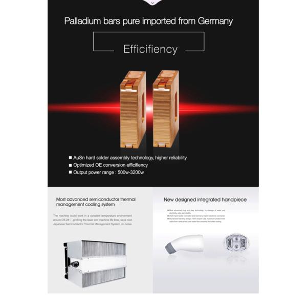 Big Spot Size Diode Laser Hair Removal Machine Painless Ipl Skin Rejuvenation