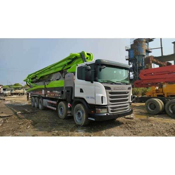 Zoomlion 63m Concrete Equipment Concrete Placing Boom Beton Pumping Machine Used Truck Mounted Concrete Pump
