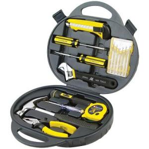 China 15 pcs household tool set ,with pliers/hammer/cutter knife/wrench/screwdrivers on sale