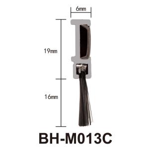 Aluminium Alloy Door Bottom Sweep With Brush
