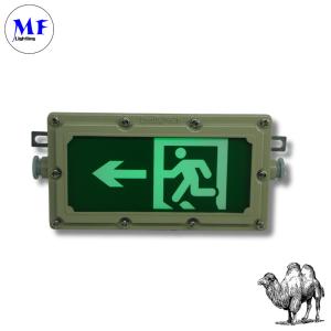 Durable Explosionproof LED Emergency Exit Light 70°C High Temp Resistant IP65