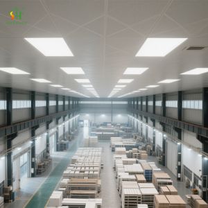 Modern Artistic 4X8 PVC Ceiling Cement Panels Soundproof Waterproof LED