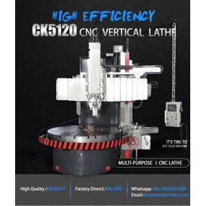 Cnc Single Column Vertical Turret Lathe Heavy Cutting Cast Iron Metal Cutting