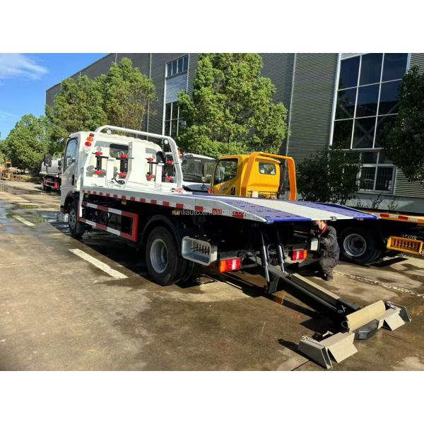 China Factory Customized Sinotruk HOWO 5 Ton 6Ton Recovery Truck Tow Truck Body Light Duty Flatbed Platform Tow Wrecker Truck