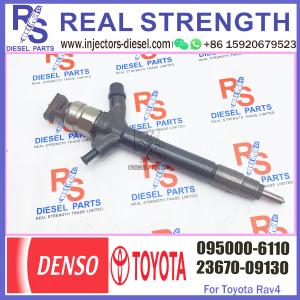 Diesel Engine Fuel Common Rail Injector 095000-6110 For ISUZU 4HK1 6HK1 095000