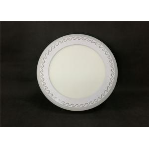 Commercial Led Surface Mount Ceiling Lights Wave Pattern Double Color White +