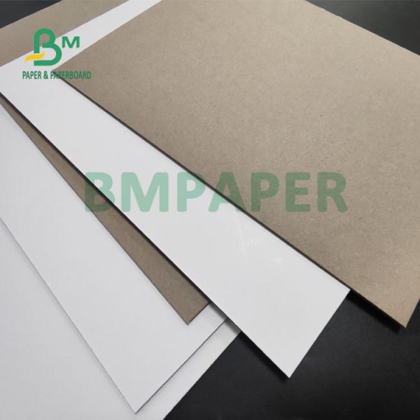 1.5mm 2mm Laminated Rigid Board With One Face White 1m x 1.3m Good Stiffness 1.5mm 2mm Laminated Rigid Paper Board With One Face White 1m X 1.3m