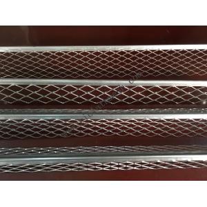 Hot Galvanized Drywall Inside Corner Bead 2700mm Length With Diamond Mesh Wings