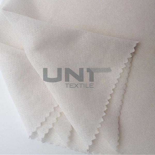 Quality 100% Polyester Circular Knit Bonded Fusible Interlining And Interfacing For High Stretch Fabric wholesale