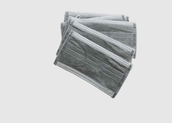 Quality Active Carbon Kids Medical Mask With Ear Loops 4 Ply ISO Certification wholesale