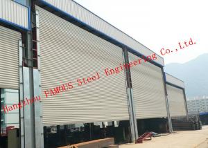 Cheap Frequency Controlled Vertical Lifting Fabric Industrial Doors For Large Openings for sale