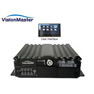 Dual SD Card Mini Mobile HD DVR 720P With Free CMS Software Hybrid For Bus