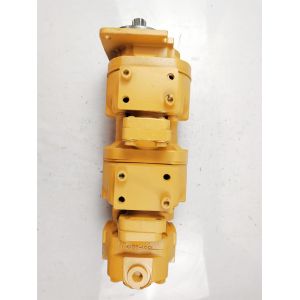 China 702702D+702D+1015(14T 66+66+16.3 2+3 R) Hydraulic Gear Pump Triple Pump  Construction Equipment Hydraulic Parts one Year Warranty on sale