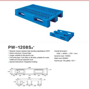 Cheap 450pcs MOQ Plastic Stacking Pallet for Industrial Applications for sale