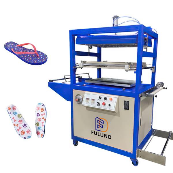 Quality Cheap 3D vacuum EVA beach shoes sole heat transfer machine wholesale