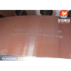 ASTM A182 F51 F53 F55 Super Duplex Steel Forged Weld Neck RF Flange For Water