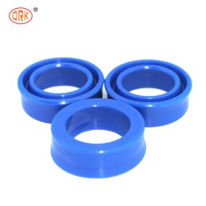 China Blue NBR U Cup Ring Seal for Hydraulic Cylinders with Excellent Abrasion-Resistance and Good Rebound Resistance on sale