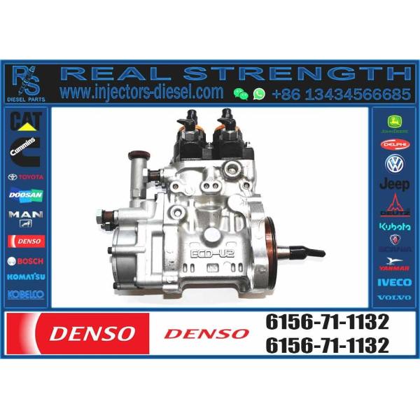 Diesel Engine parts 6156-71-1132 SA6D125E-3B injector fuel pump 6156-71-1131