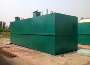 China Plywood Carbon Steel Mobile Water Treatment Plants For Slaughterhouse on sale