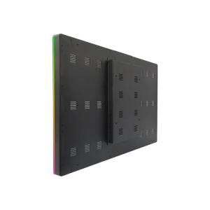 23.8'' PCAP 3M/ELO Touch Gaming Monitor Side LED Bar For Slot Gaming